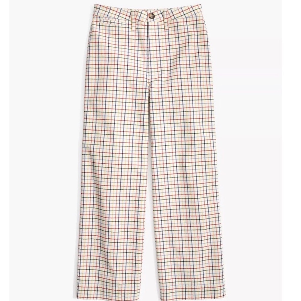 ISO madewell rainbow windowpane Emmett pants size 23t or 24t (tall)